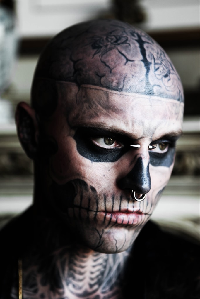Rick Genest and Jasmine Sanders Shot by Matt Plunkett "Beauty & the Beast"