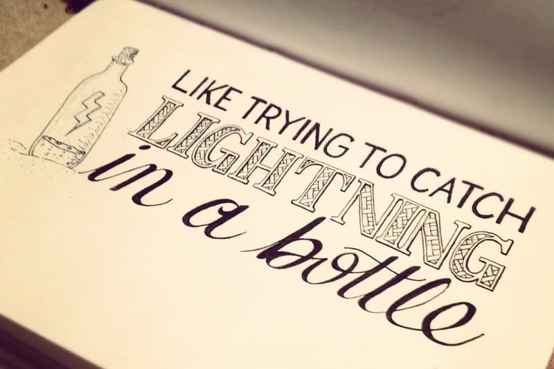 Sean McCabe's Hand-Lettered Quotes