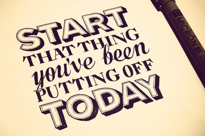 Sean McCabe's Hand-Lettered Quotes