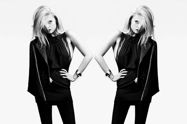 Sky Ferreira Models the Saint Laurent 2013 Pre-Fall Collection