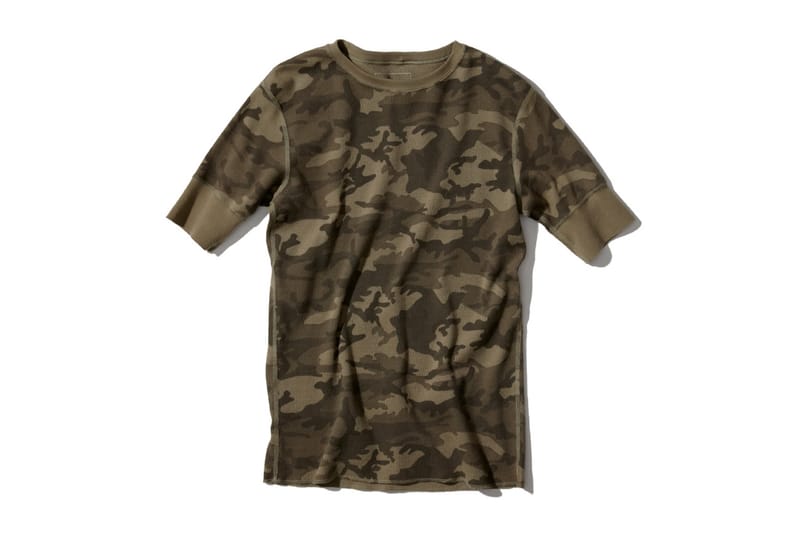 SOPHNET. Camouflage Waffle Shirts & Pants
