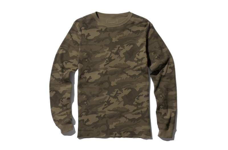 SOPHNET. Camouflage Waffle Shirts & Pants