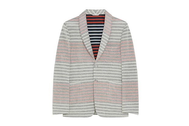 Thom Browne Border Pile Jacket