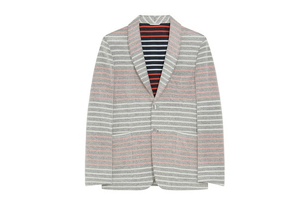 Thom Browne Border Pile Jacket