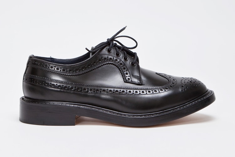 Tricker's for Très Bien Longwing Brogue Cordovan Cipresso