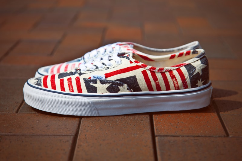 Vans California Van Doren Series 2013 Spring Authentic CA "Retro Flag" 