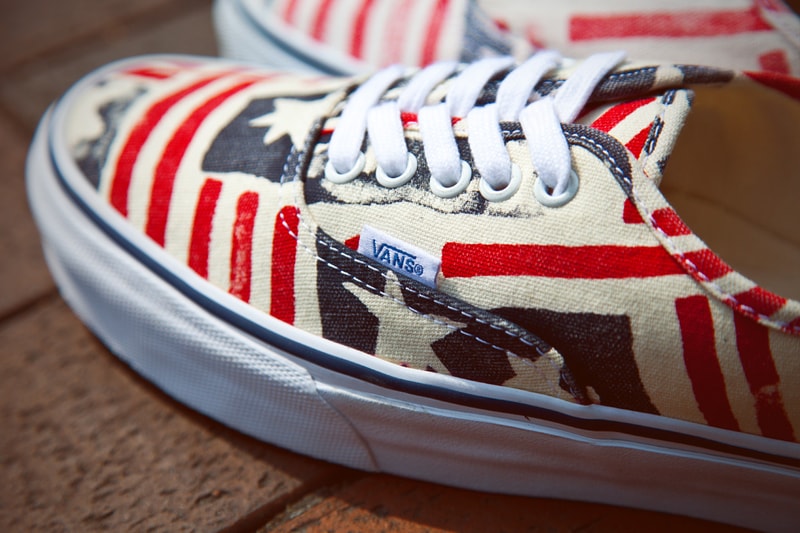 Vans California Van Doren Series 2013 Spring Authentic CA "Retro Flag" 