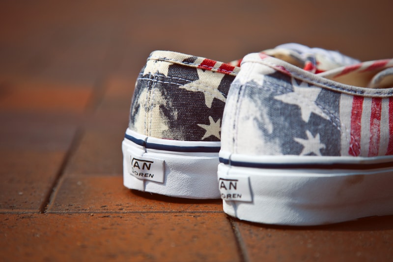 Vans California Van Doren Series 2013 Spring Authentic CA "Retro Flag" 