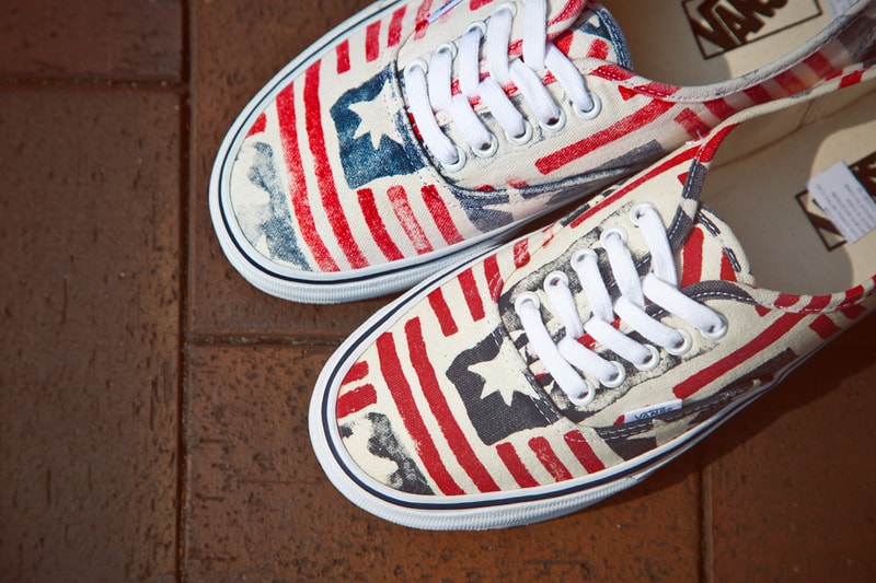 Vans California Van Doren Series 2013 Spring Authentic CA "Retro Flag" 
