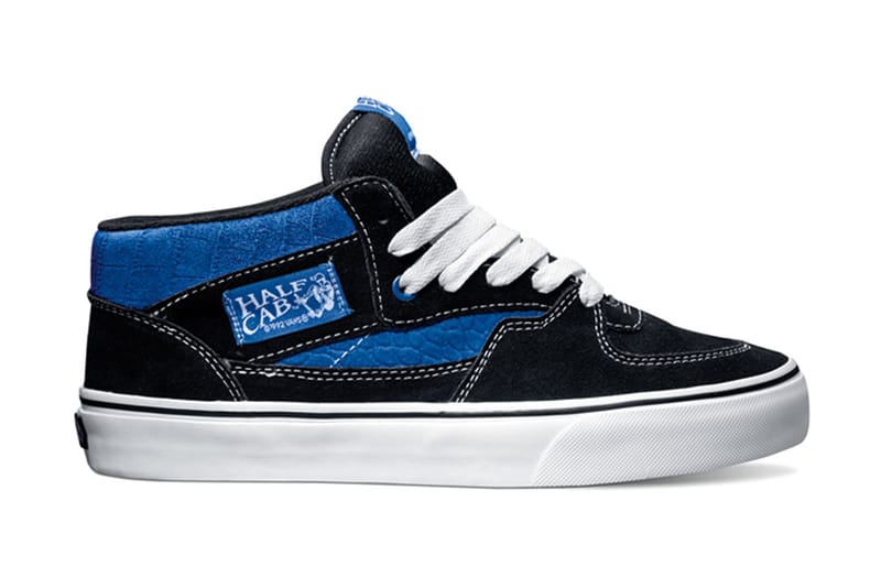 vans half cab croc leather