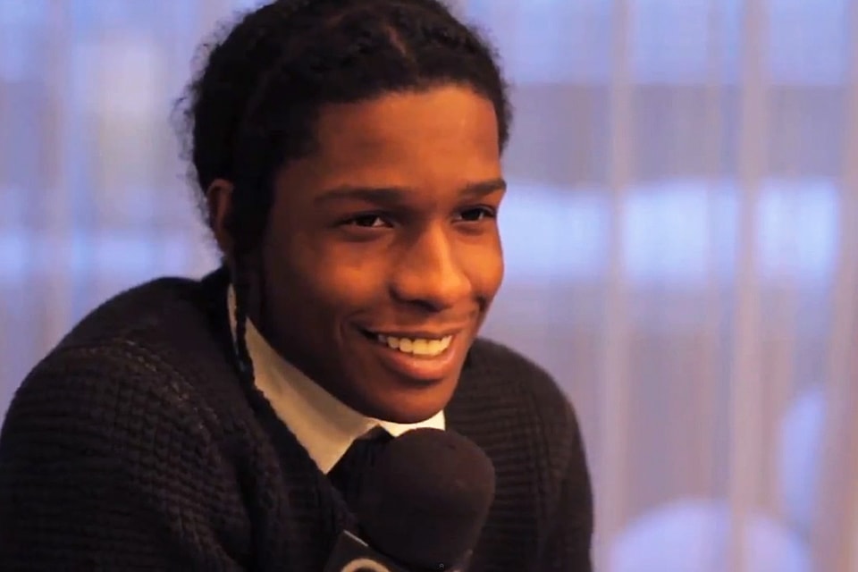 A$AP Rocky Sits Down with OFIVE TV in Paris