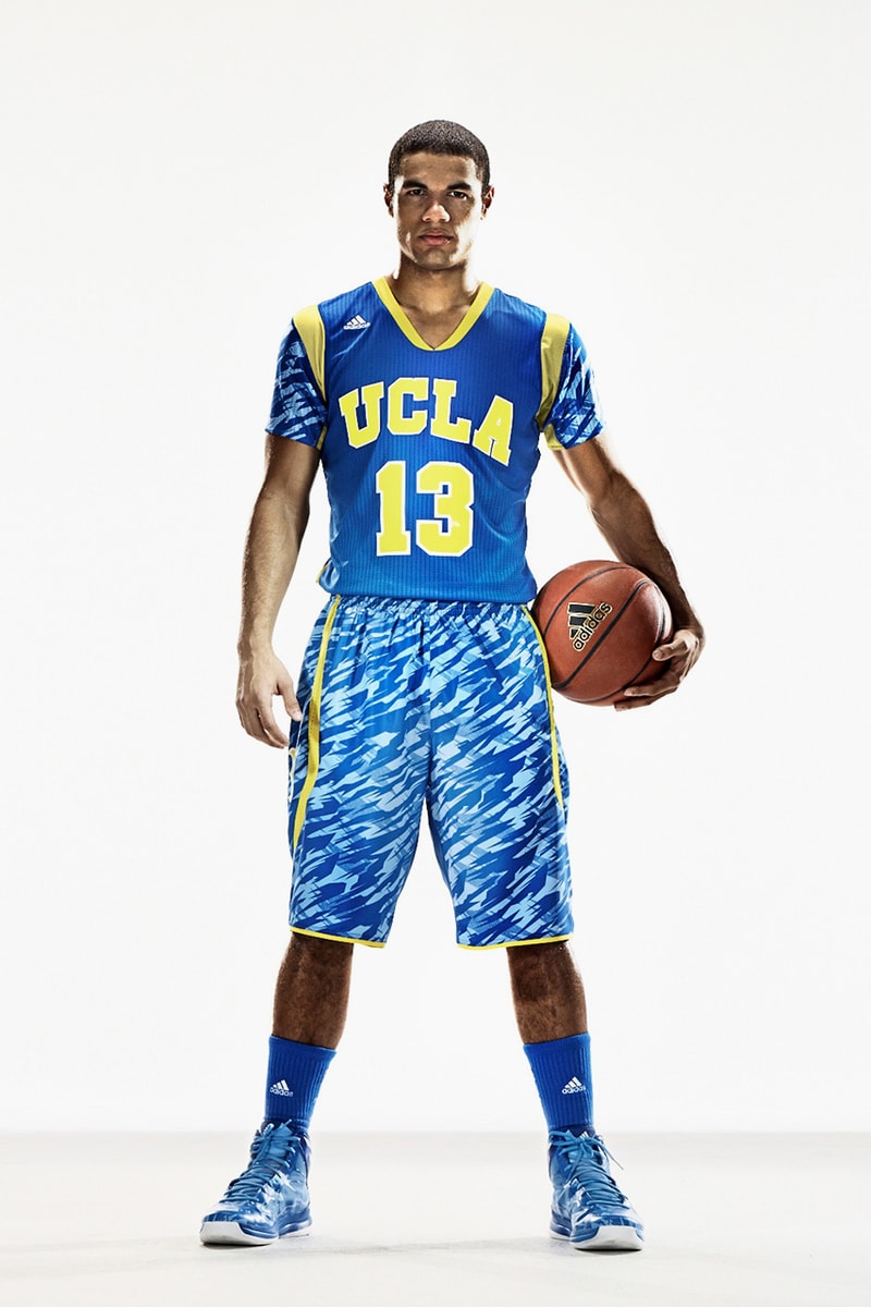 adidas Unveils New Short-Sleeve NCAA Basketball Uniforms