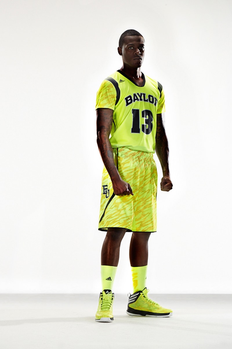 adidas Unveils New Short-Sleeve NCAA Basketball Uniforms