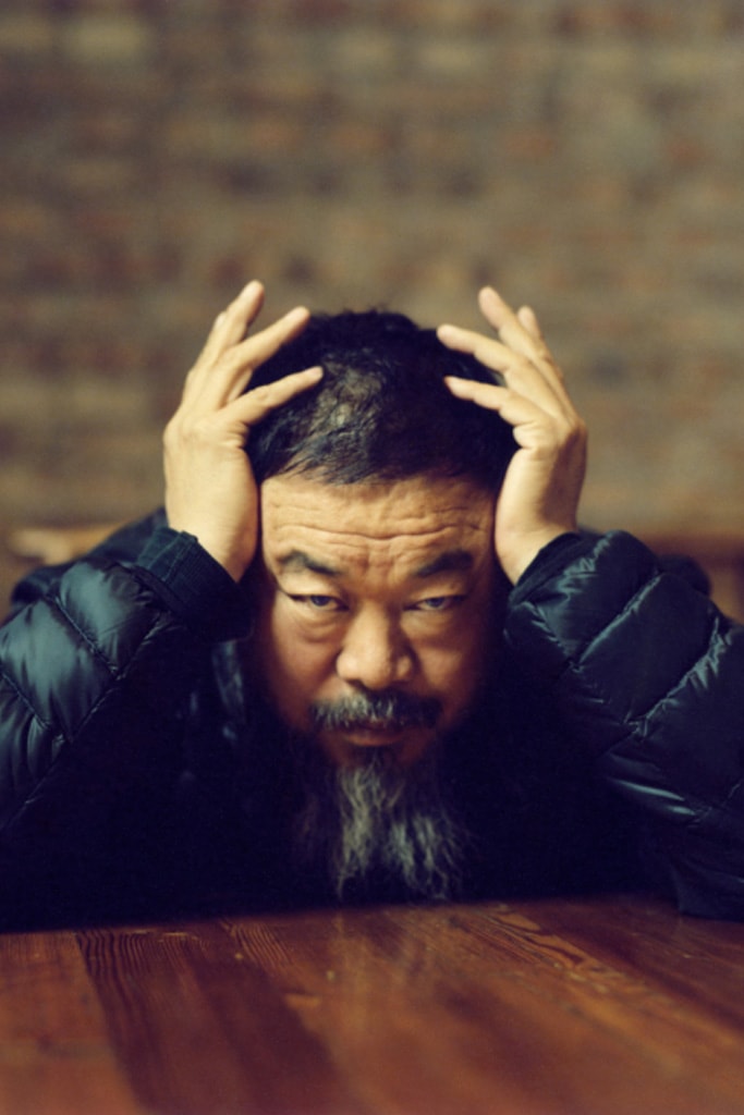 Ai Weiwei In His Beijing Studio by Jamie Hawkesworth