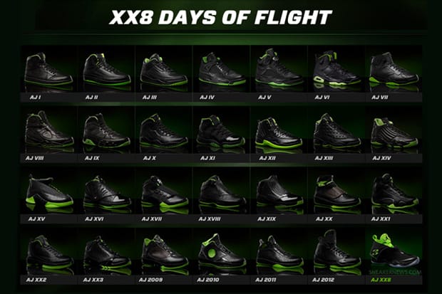 Air Jordan “XX8 Days of Flight” Collection