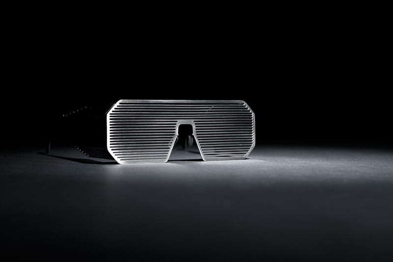 Boris Bidjan Saberi x Linda Farrow Shutter Sunglasses -- A Closer Look