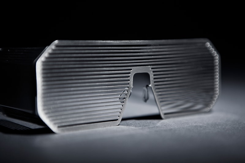 Boris Bidjan Saberi x Linda Farrow Shutter Sunglasses -- A Closer Look