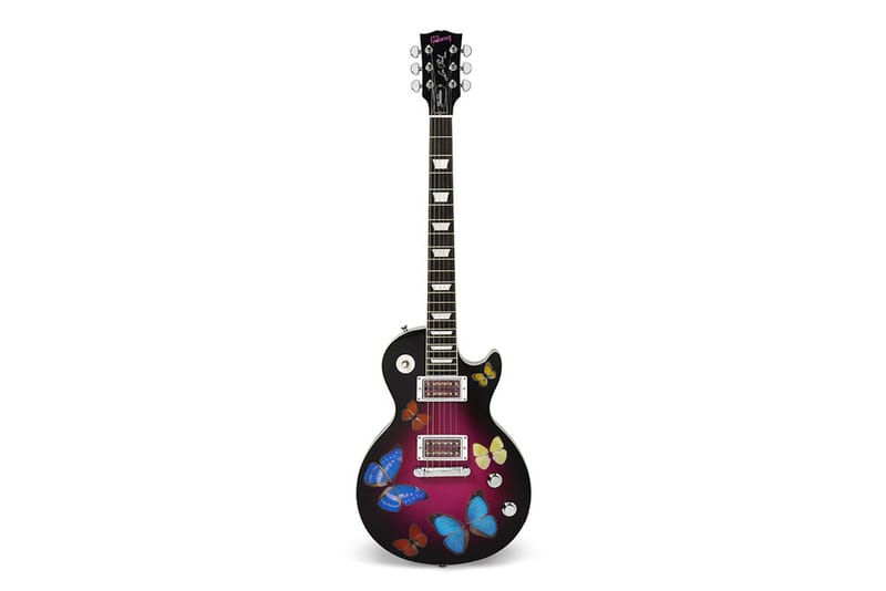 Damien Hirst to Auction Off Butterfly Gift Guitar for Cancer Research