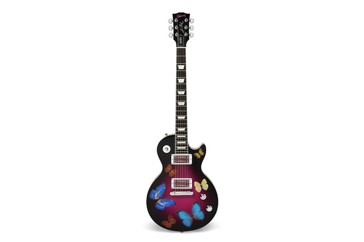 Damien Hirst to Auction Off Butterfly Gift Guitar for Cancer Research