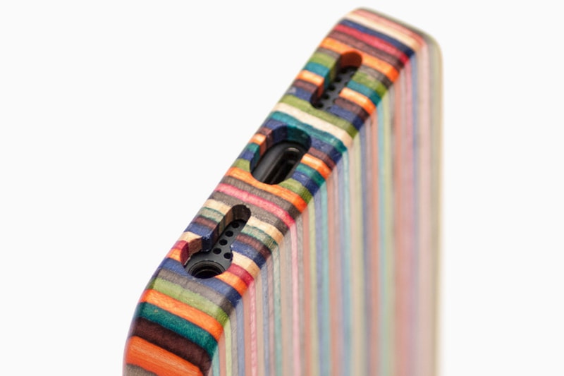 Diamond Supply Co. Brilliantly Crafted 100% Recycled Skateboard Wood Sunglasses & iPhone 5 Case