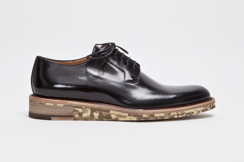 Dries Van Noten Derby Shoe Black/Camouflage