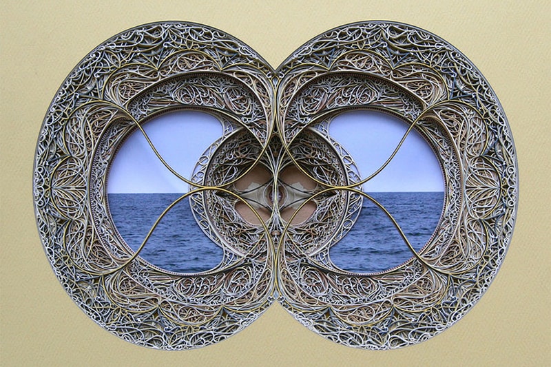 Eric Standley's Laser-Cut Paper Stained Glass Windows