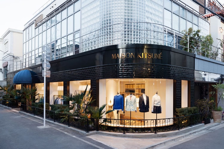 Inside Maison Kitsuné and Kitsuné Cafe Tokyo