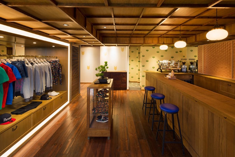 Inside Maison Kitsuné and Kitsuné Cafe Tokyo