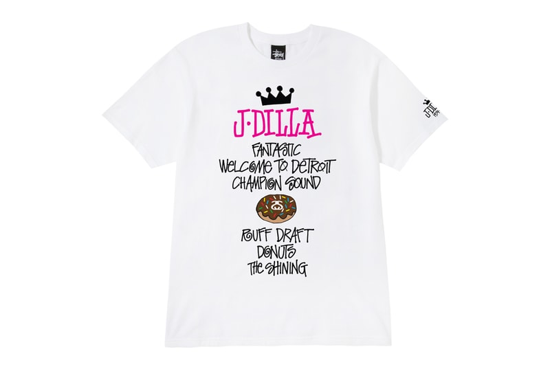 J Dilla x Stussy World Tour Tee