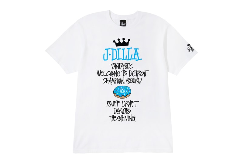 J Dilla x Stussy World Tour Tee