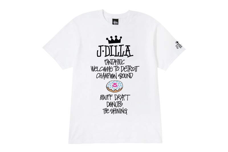 J Dilla x Stussy World Tour Tee