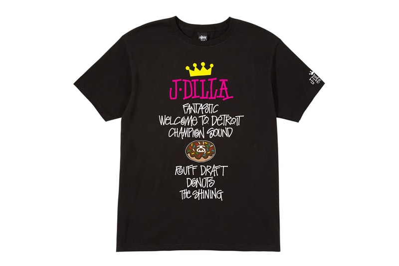 J Dilla x Stussy World Tour Tee