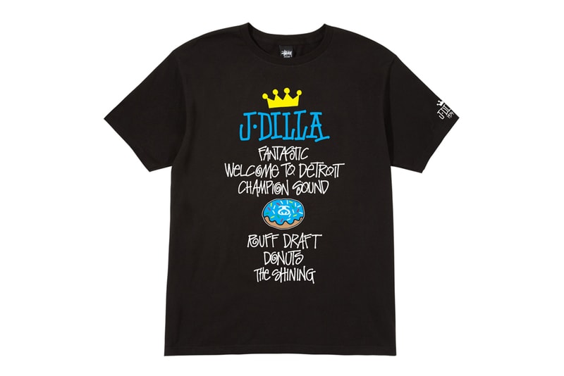 J Dilla x Stussy World Tour Tee