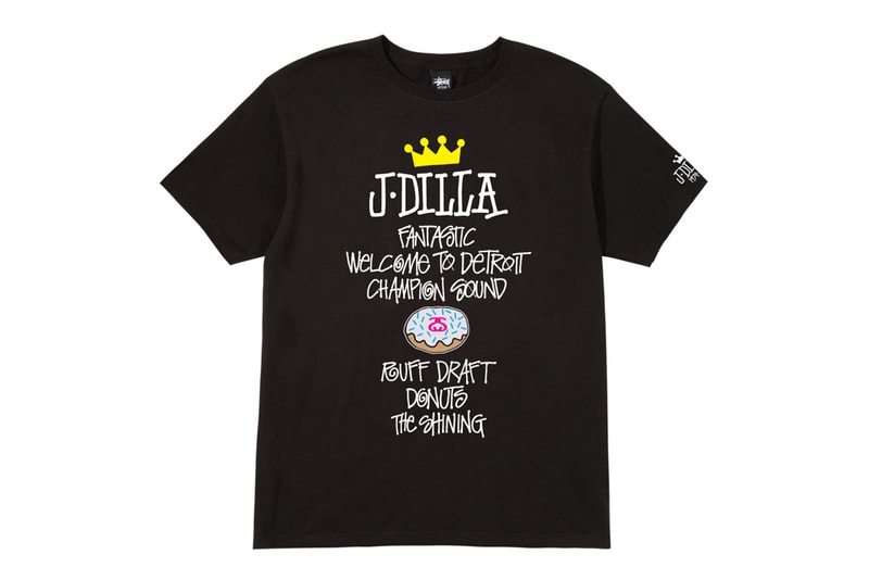 J Dilla x Stussy World Tour Tee