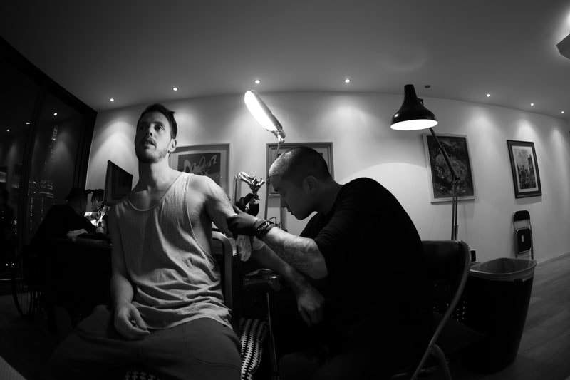 Jun Cha and Jose Lopez London Pop-Up Lowrider Tattoo Studio Recap 