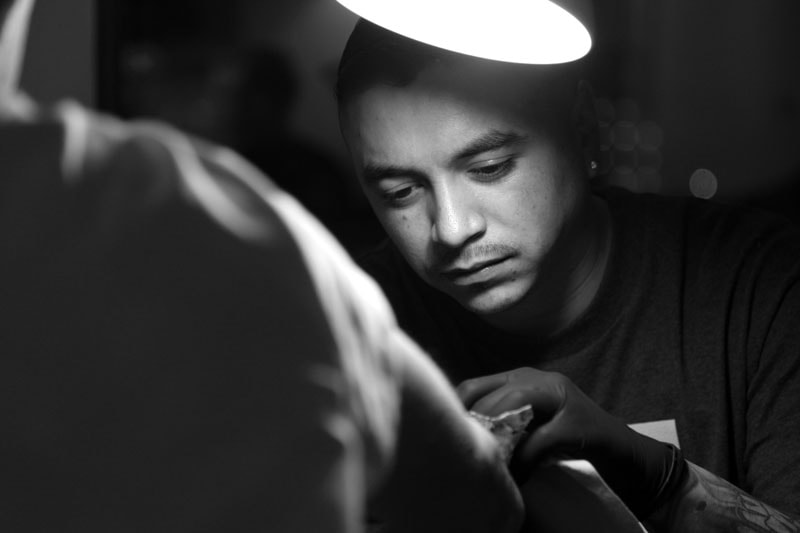 Jun Cha and Jose Lopez London Pop-Up Lowrider Tattoo Studio Recap 