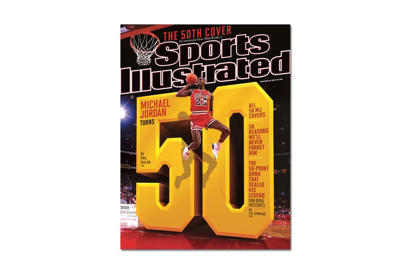 Michael Jordan Covers Sports Illustrated for the 50th Time