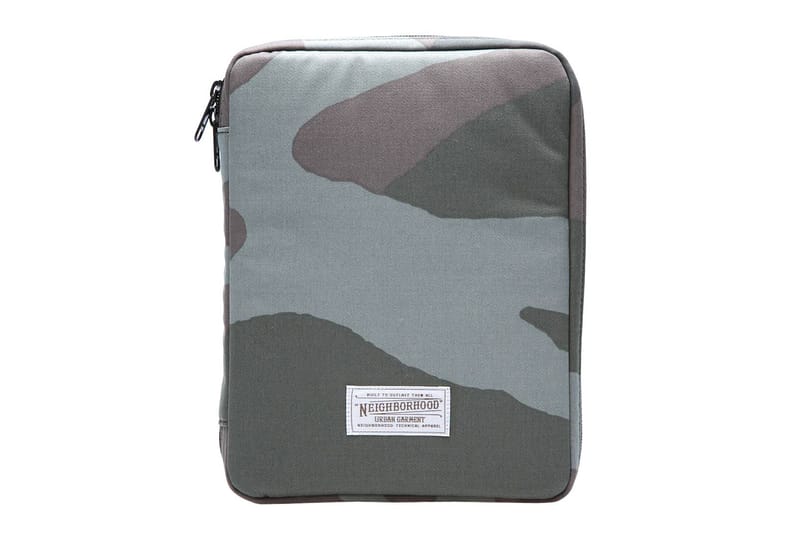 NEIGHBORHOOD x Porter Woodland Camo iPad Case