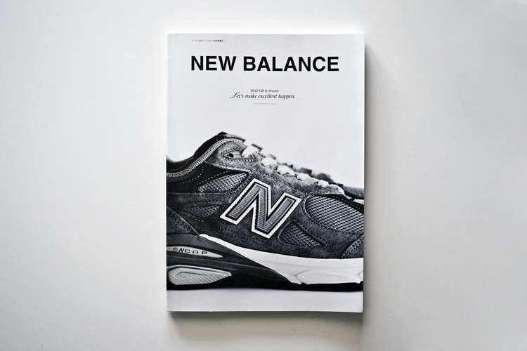 New Balance Japan "Let's make excellent happen." Booklet