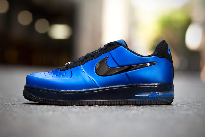 nike air force 1 low foamposite royal blue