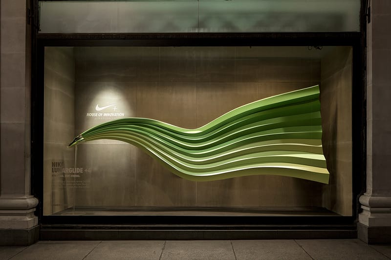 Nike+ House of Innovation Windows at Selfridges  by ...,staat & Nike Brand Design