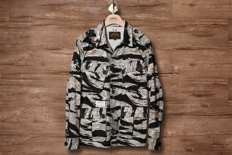 Nudebones 2013 Spring/Summer Harringcon Twilled Tiger Camoflage