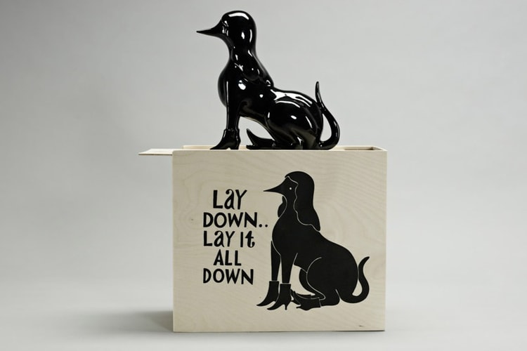 Parra x Case Studyo "Lay Down...Lay It All Down" Porcelain Sculpture