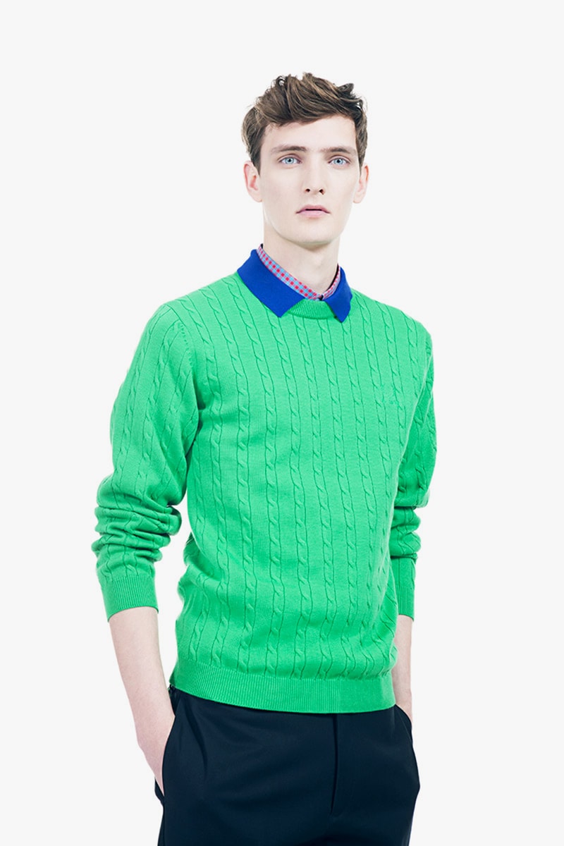 Raf Simons x Fred Perry Laurel Wreath 2013 Spring/Summer "Collage" Lookbook