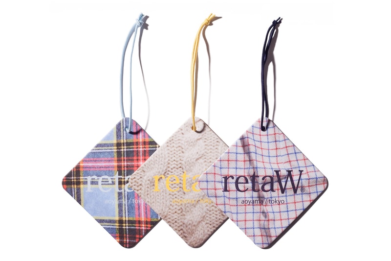 retaW Fragrance Car Tags