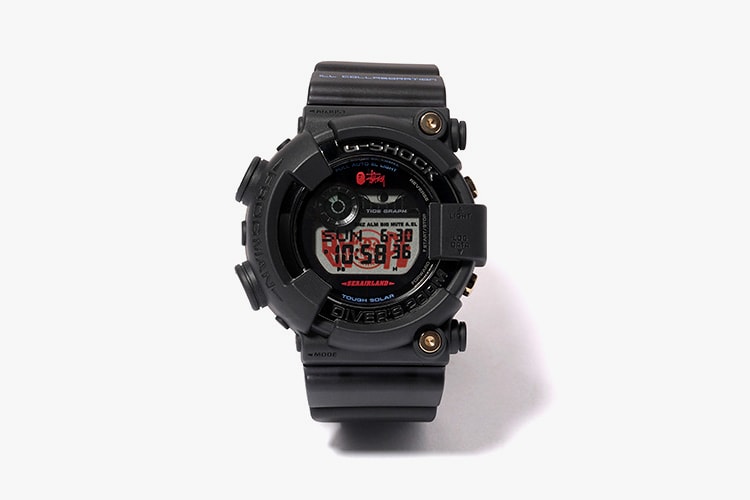 Stussy x A Bathing Ape x Casio G-Shock Frogman Collection