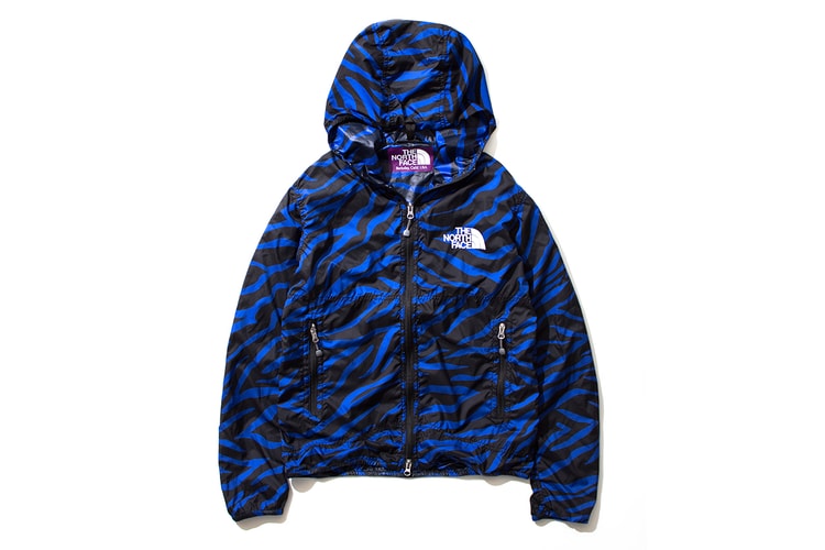 THE NORTH FACE PURPLE LABEL 2013 Spring/Summer Black & Blue Zebra Collection