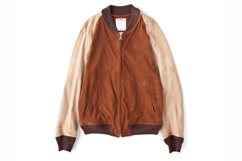 visvim VARSITY JKT SUEDE IT *F.I.L. EXCLUSIVE