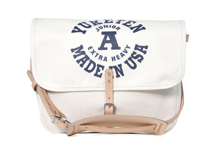 Yuketen Natural Canvas Mailman Bag
