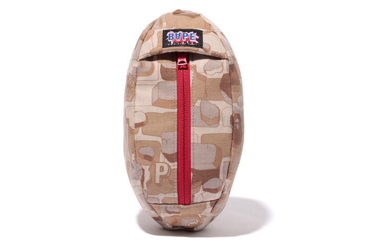 A Bathing Ape 2013 Spring/Summer Explosive Camo Football Pouch